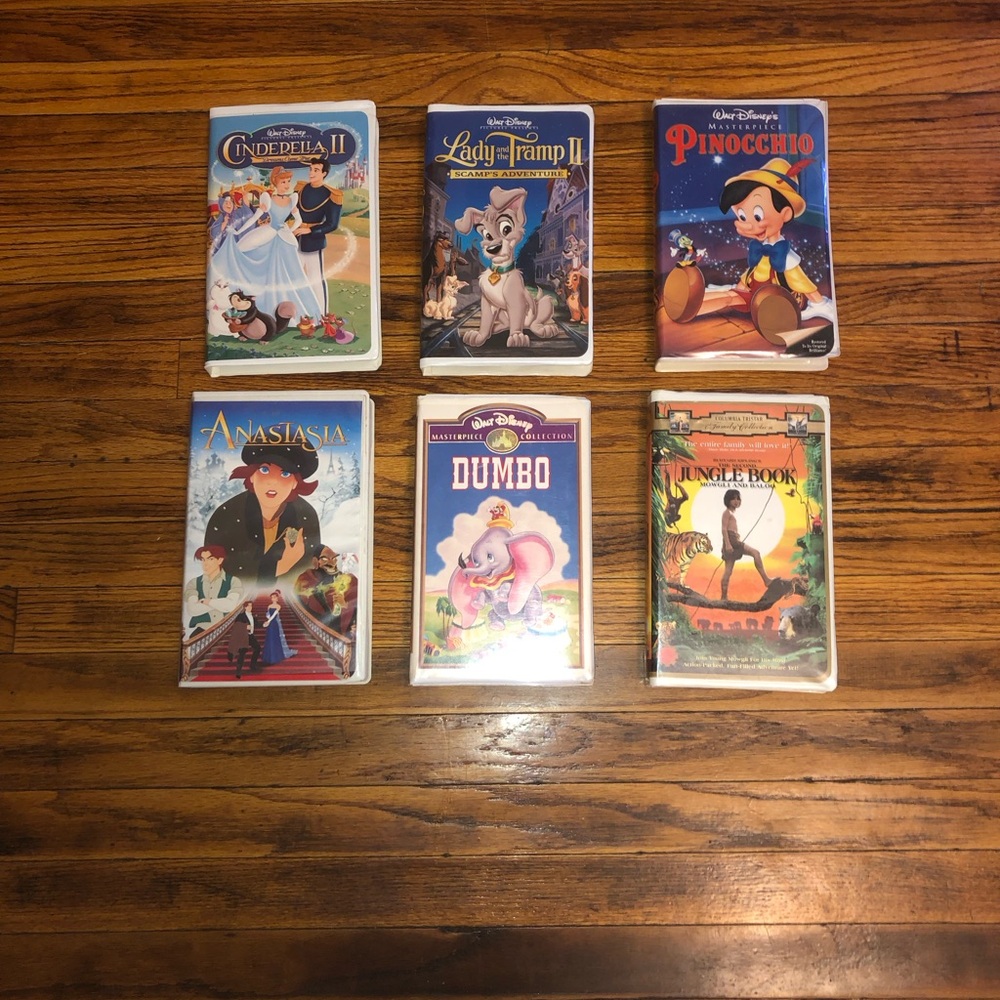 Disney VHS Tapes